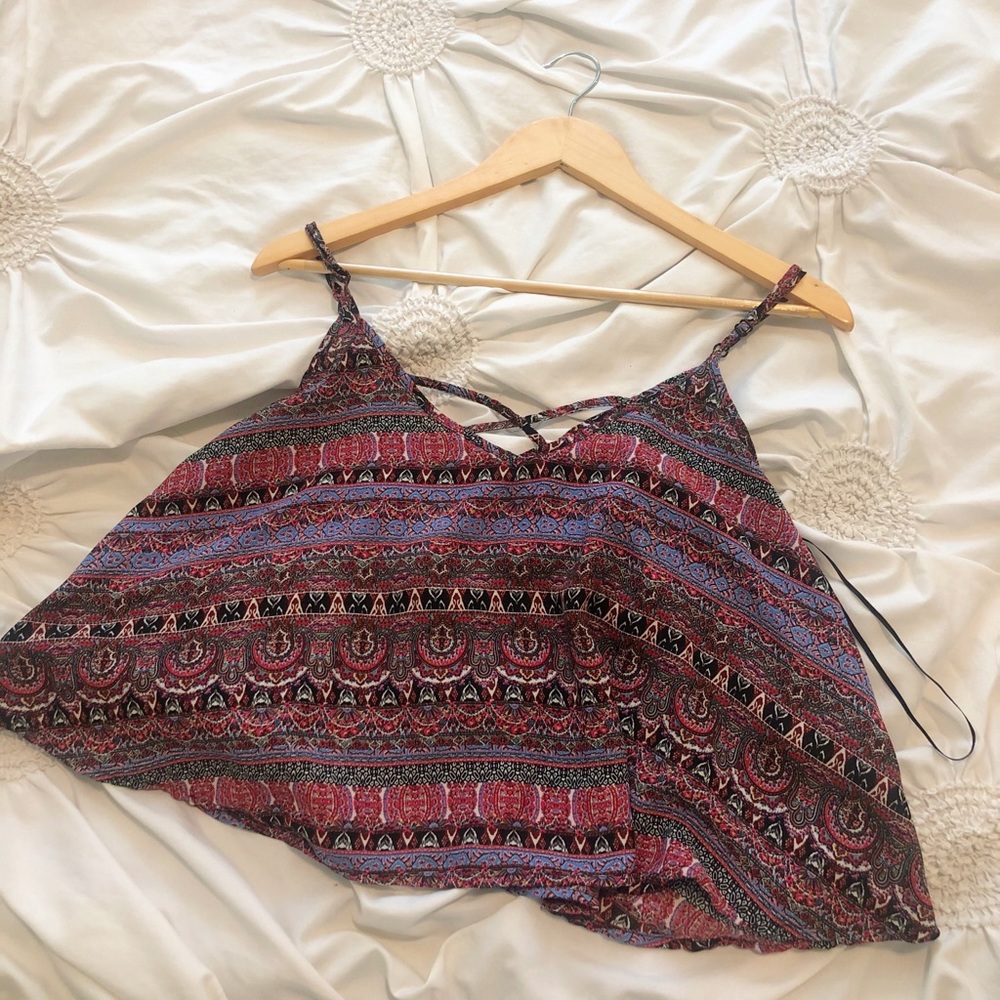 Spaghetti Strap Flowy Top